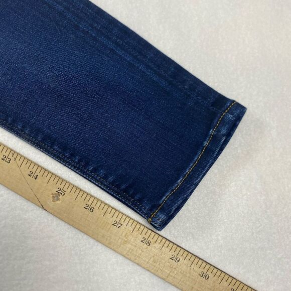 HUDSON Womens Krista Super Skinny Crop Jeans SIZE 26 Made in USA  Medium Wash - Picture 12 of 12
